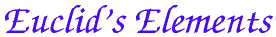 Euclid's Elements